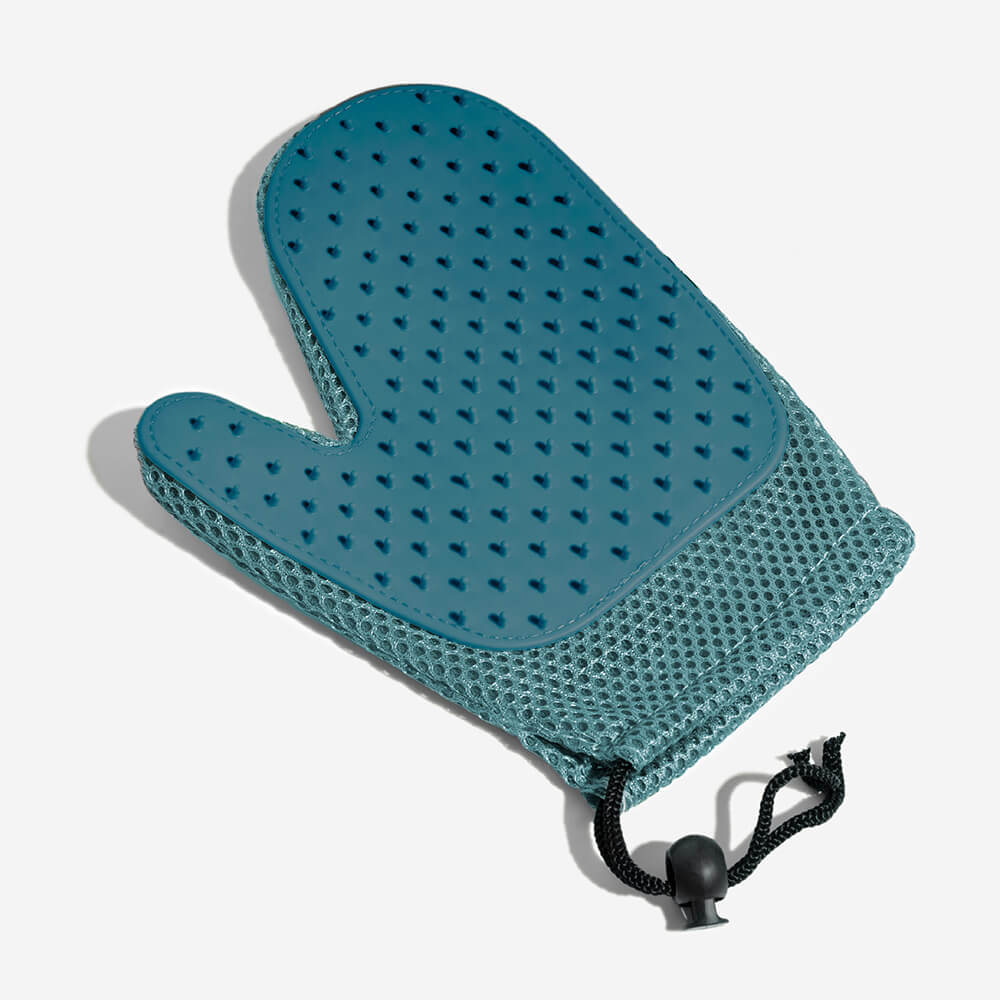 Gant de toilettage pour animaux en silicone avec brosse double face flottante-Exclusif app - Image 9