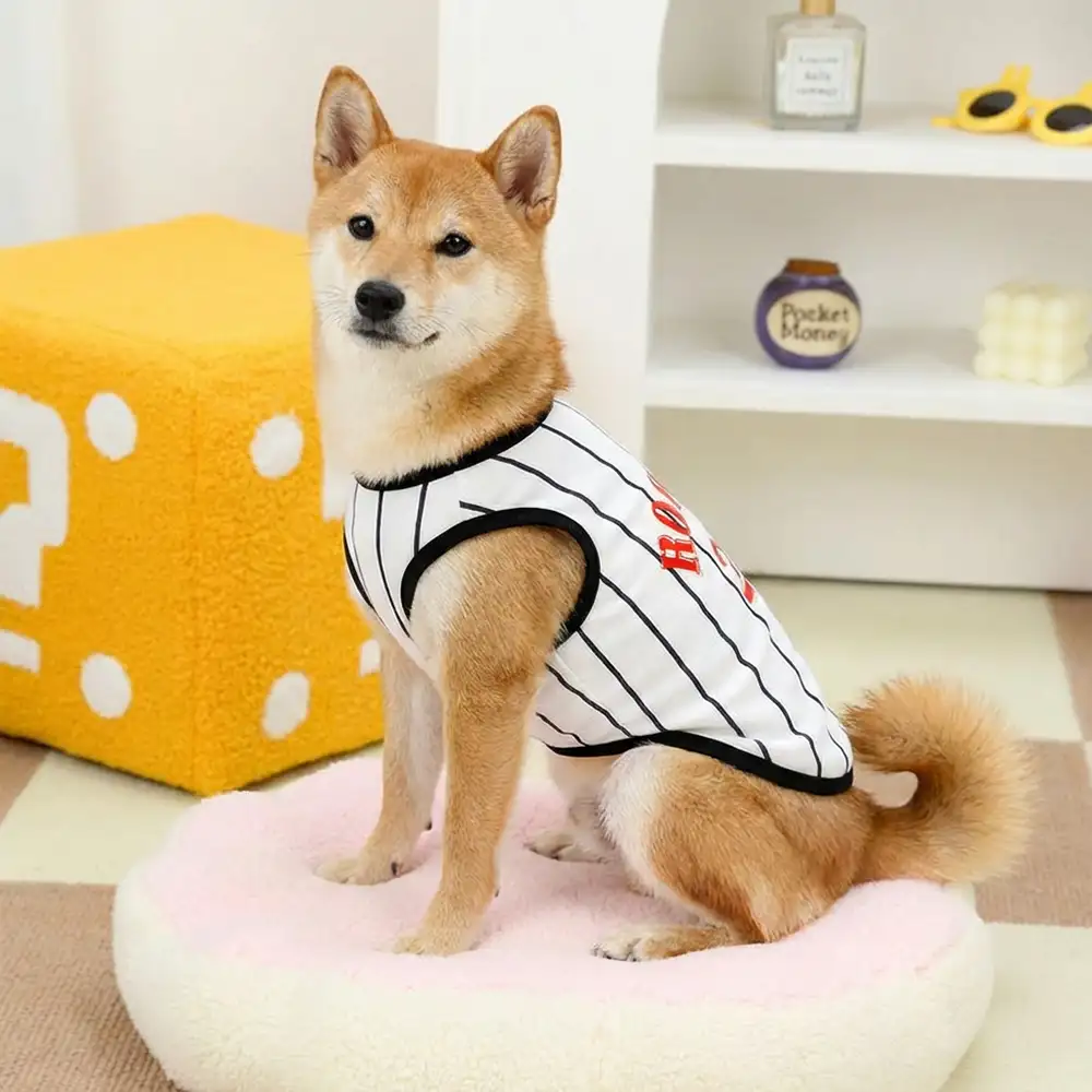 Gilet de chien respirant au style sportif pour chiot - Image 10