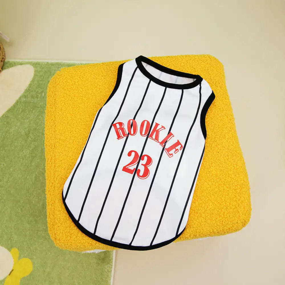 Gilet de chien respirant au style sportif pour chiot - Image 6