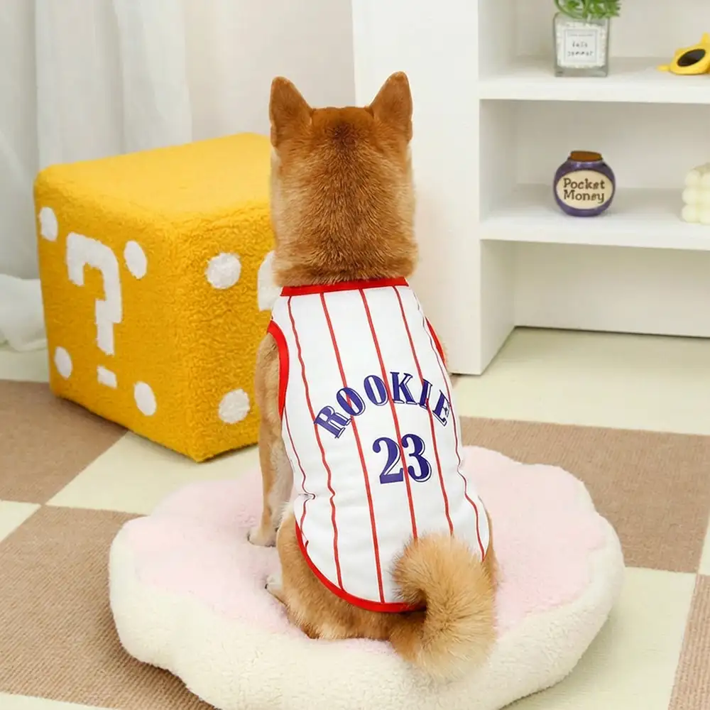 Gilet de chien respirant au style sportif pour chiot - Image 9