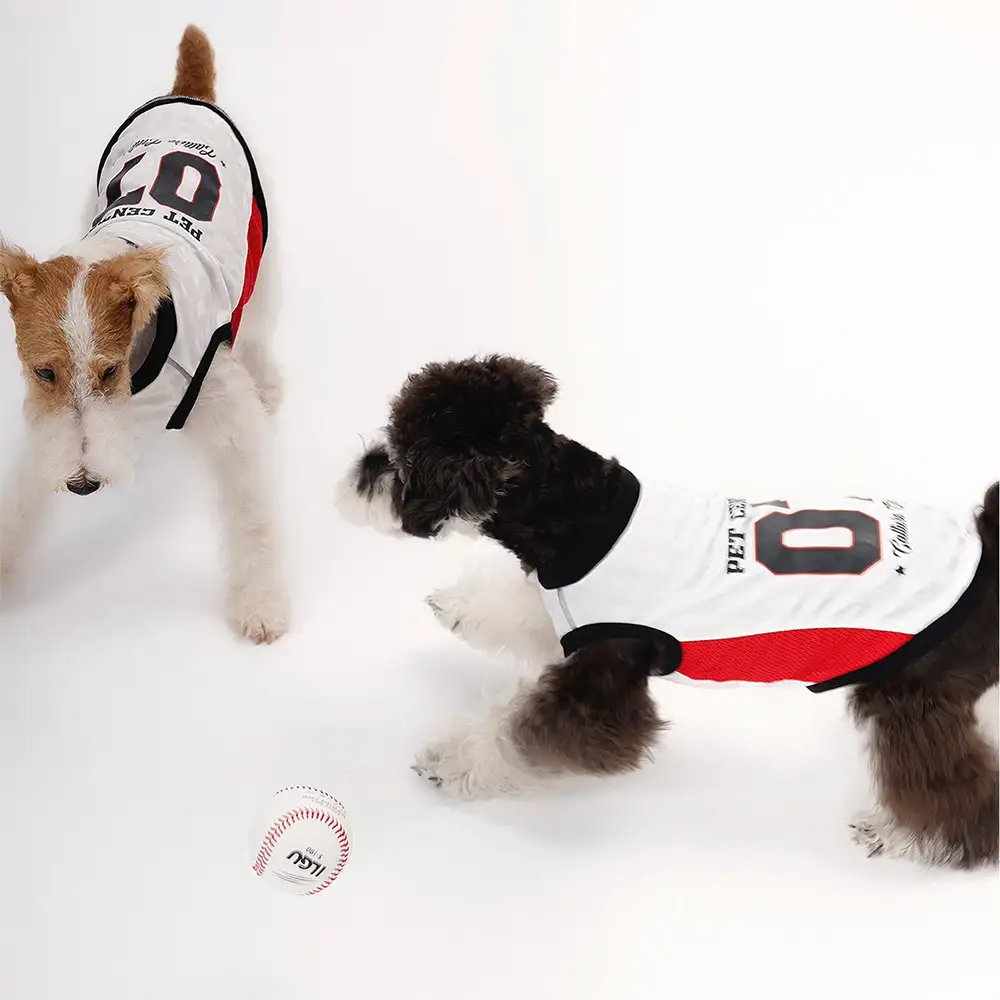 Gilet pour chien respirant à blocs de couleurs élégants - Image 3