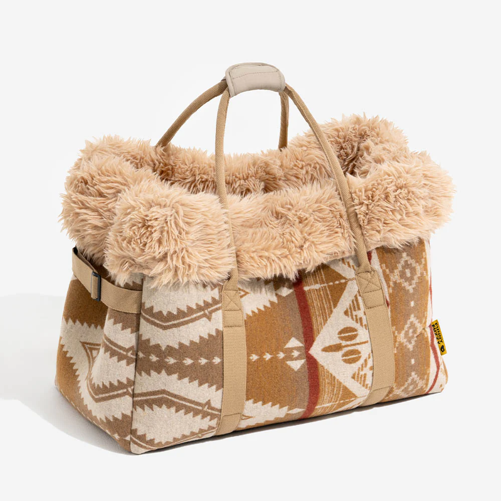 Grand sac de transport réversible toutes saisons et sac de couchage pour chien Indie Boho - Sieste - Image 16
