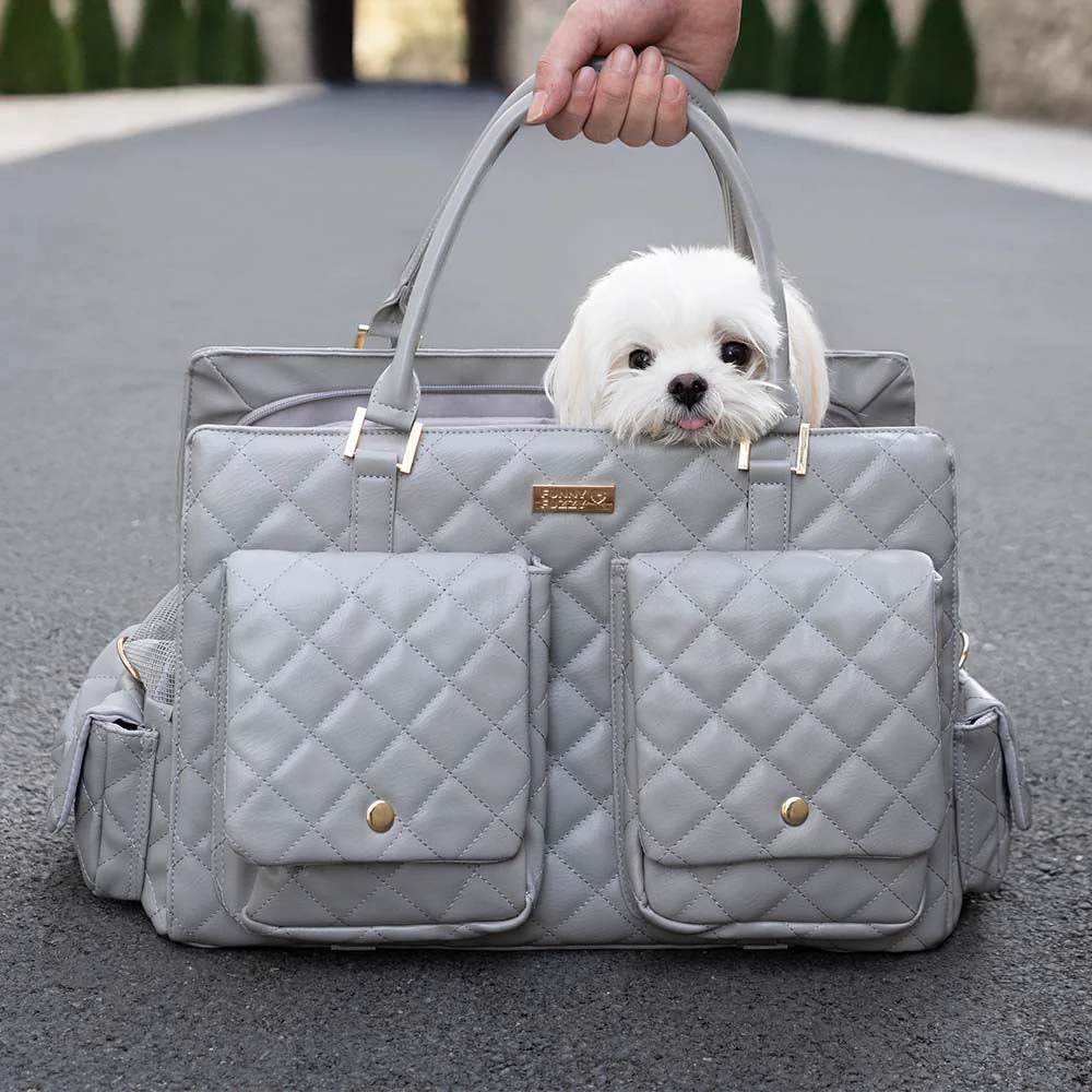 Grand Sac de Voyage Multifonctionnel Stylé Humain-Chien - Queue Errante - Image 10