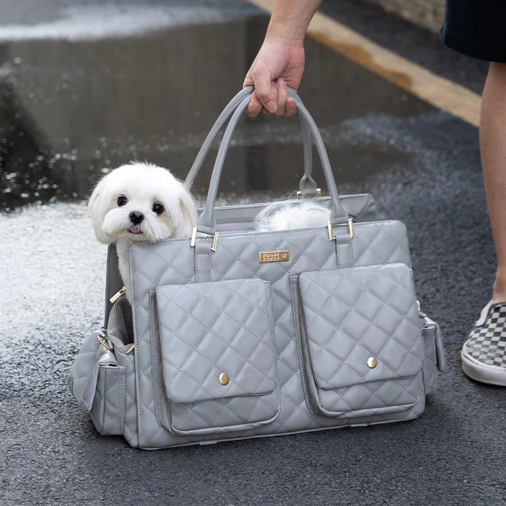 Grand Sac de Voyage Multifonctionnel Stylé Humain-Chien - Queue Errante - Image 5