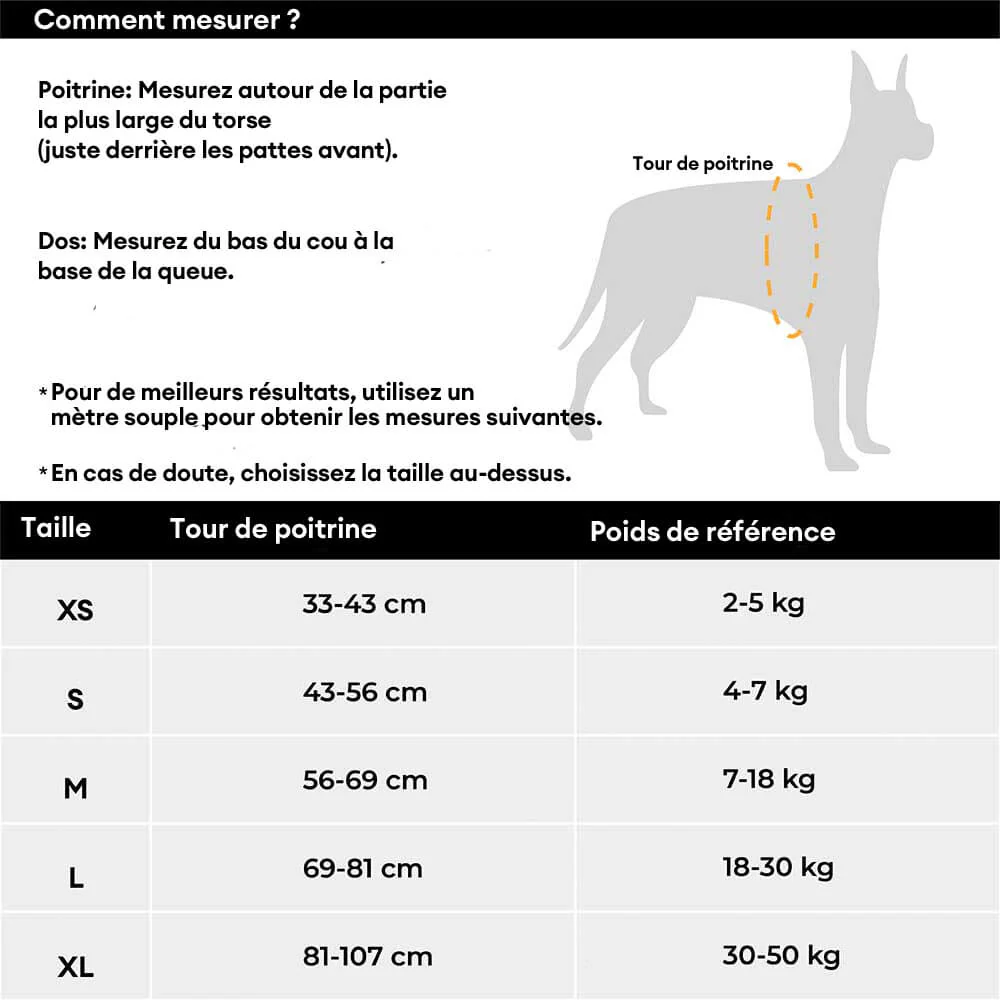Harnais réfléchissant réglable pour chien FUNNYFUZZY - Flexi Walker - Image 23