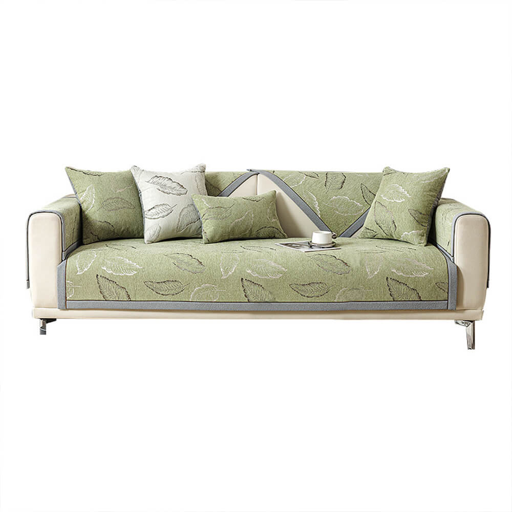 Housse de canapé chenille texturée premium antidérapante résistante aux griffures - Image 12