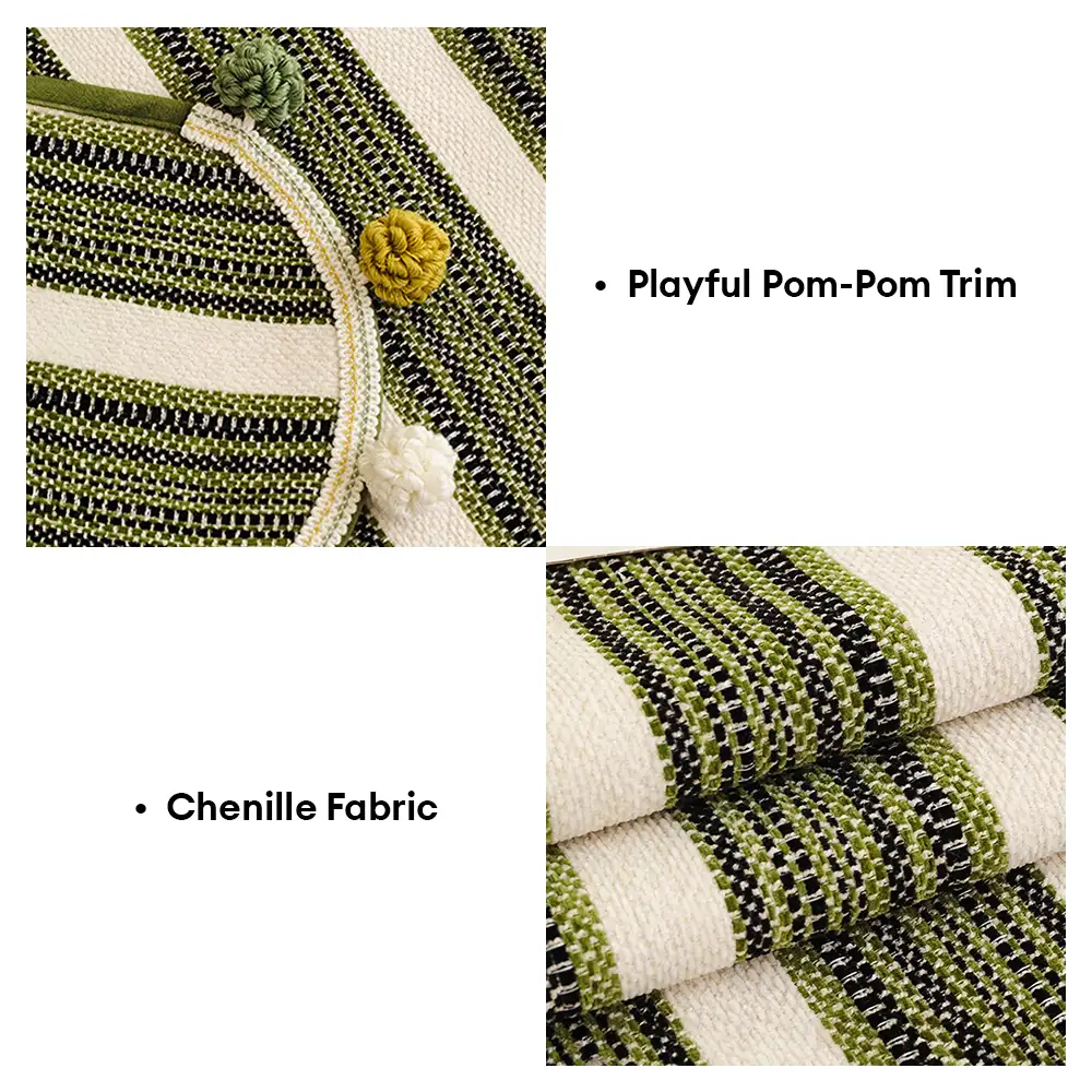 Housse de canapé de protection en chenille à contraste de couleurs irrégulier, douce pour la peau et antidérapante. - Image 6