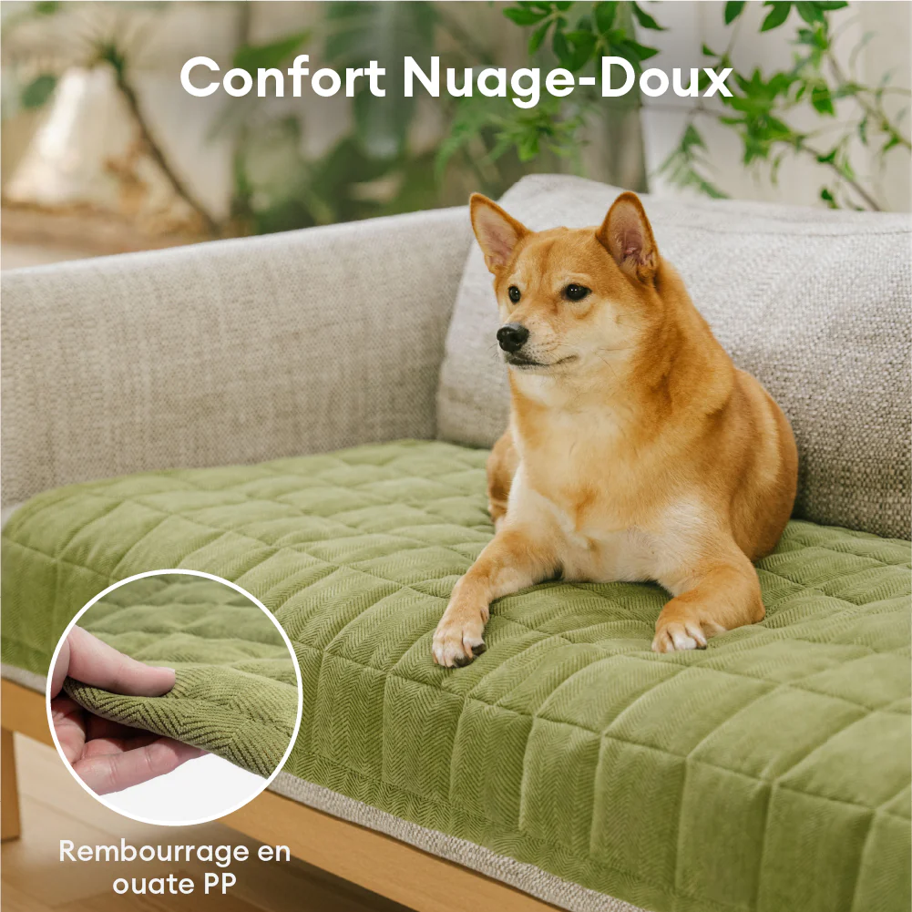 Tapis de protection pour canapé anti-rayures, résistant aux taches, toutes saisons – Rétro - Image 8