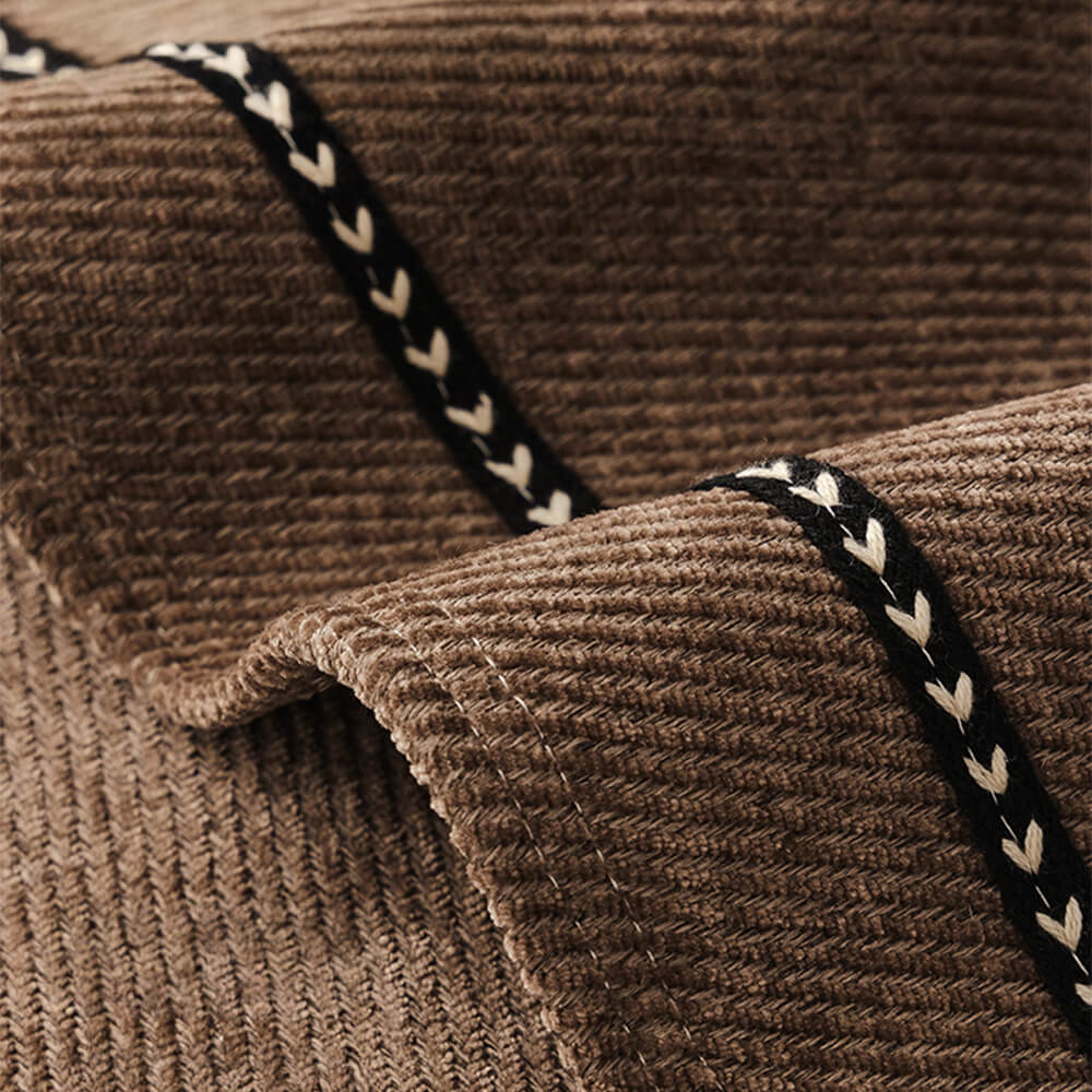 Housse de canapé en chenille antidérapante à poids élevé jacquard moderne et simple - Image 13