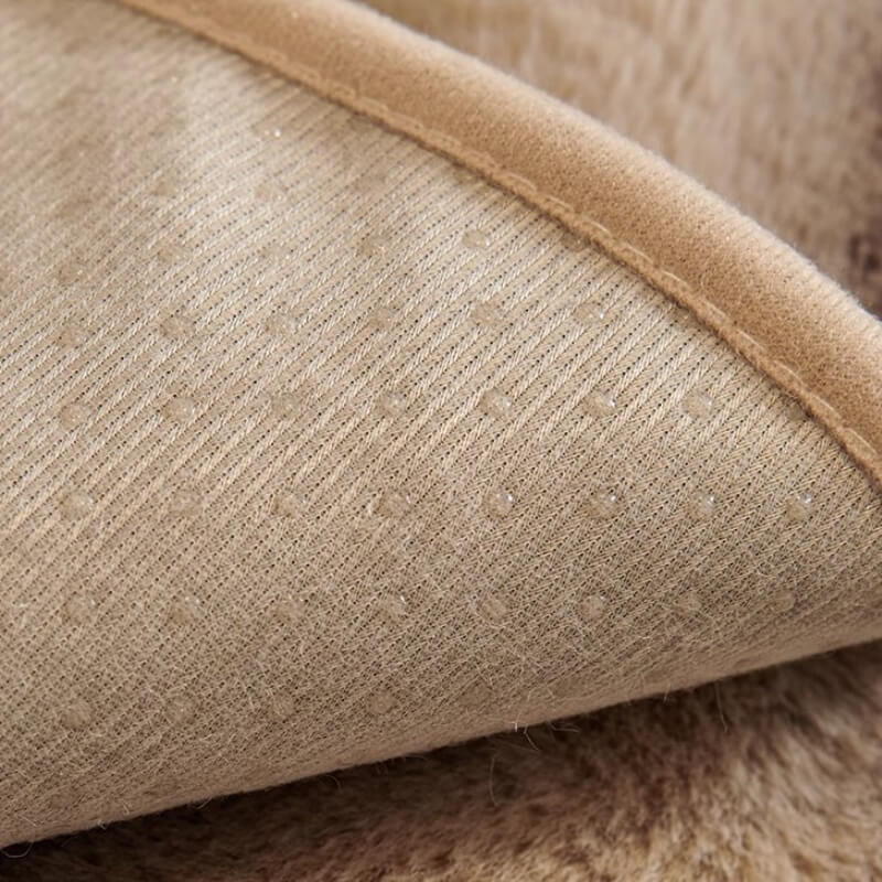 Housse de canapé en fausse fourrure de lapin rayée durable et résistante aux taches - Image 10