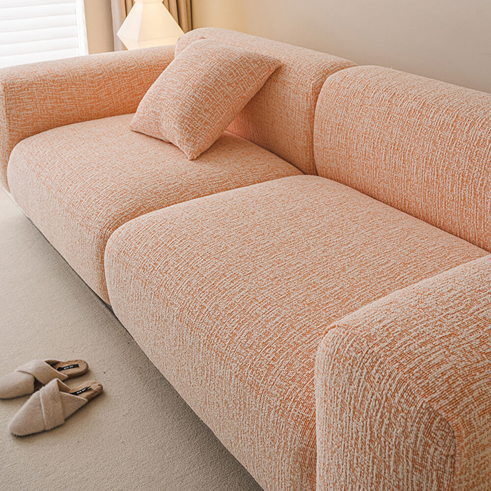 Housse de canapé d'angle extensible intégrale anti-rayures en chenille élégante toutes saisons - Image 9