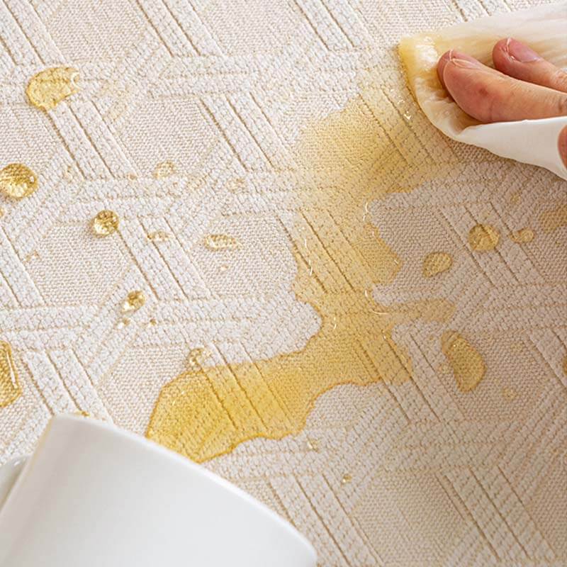 Housse de canapé imperméable et résistante à l'huile en tissu chenille jacquard - Image 7