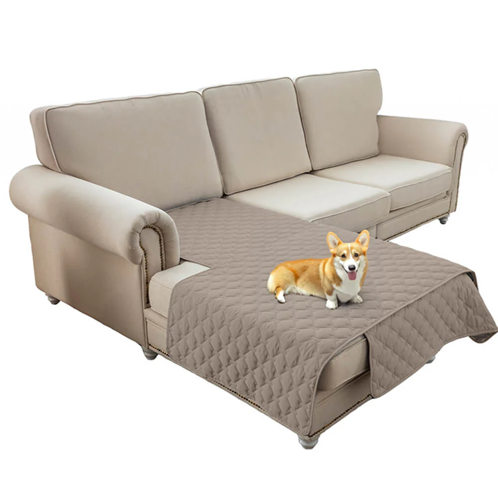 Housse de canapé matelassée en losanges imperméable et antidérapante pour animaux de compagnie – Protection élégante des meubles - Image 10