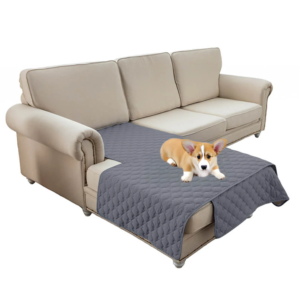 Housse de canapé matelassée en losanges imperméable et antidérapante pour animaux de compagnie – Protection élégante des meubles - Image 12
