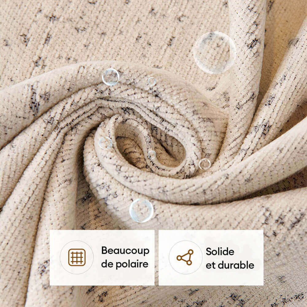 Jeté de canapé housse de canapé moderne minimaliste en chenille anti-rayures pour chats couverture complète - Image 5