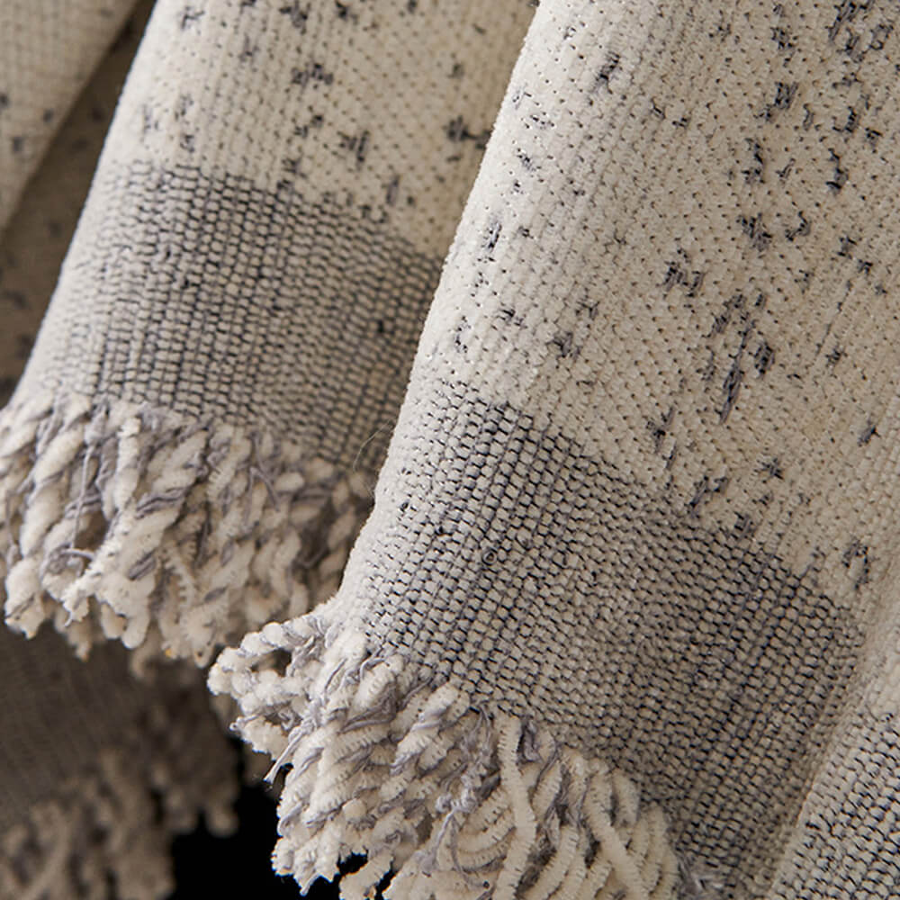 Jeté de canapé housse de canapé moderne minimaliste en chenille anti-rayures pour chats couverture complète - Image 6