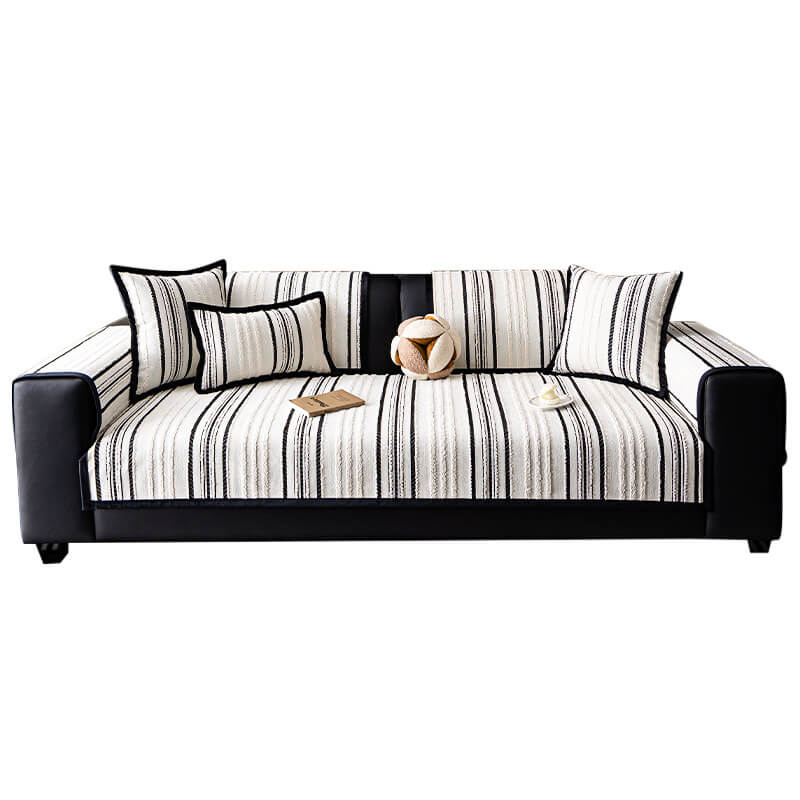 Housse de Canapé Protection Luxe Chenille Douce Résistante à l'Usure Antidérapante - Image 9