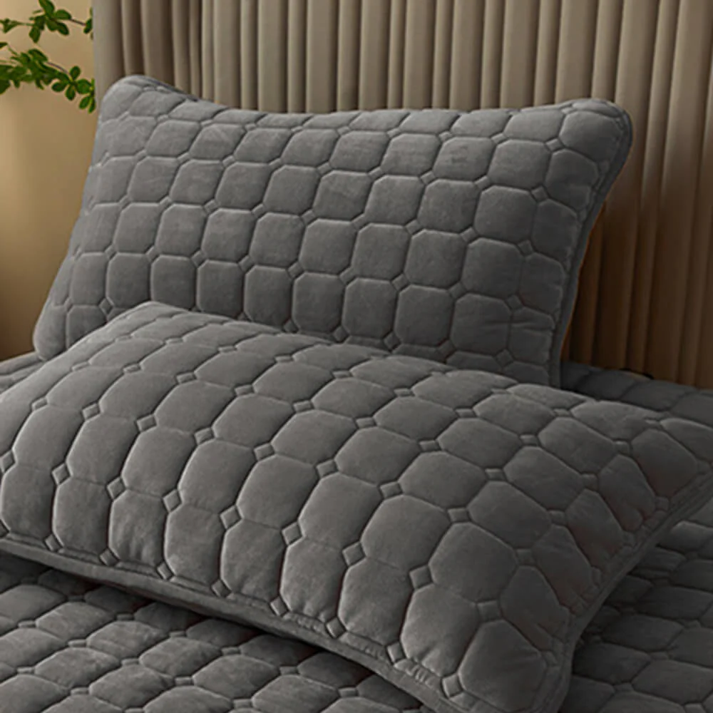 Housse de Matelas Ajustable en Velours Douillet et Respirant - Image 5