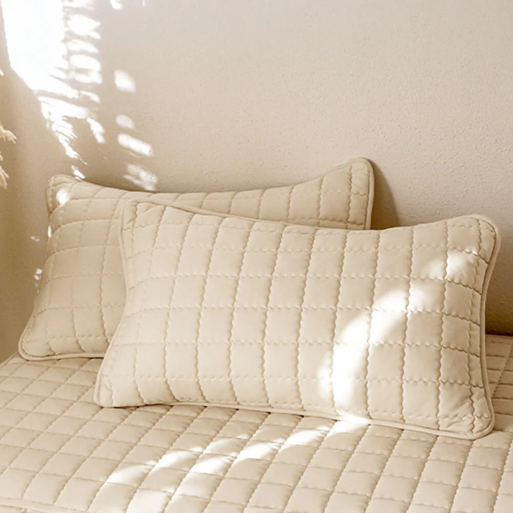 Housse de matelas élégante carrée respirante imperméable antibactérienne - Image 7