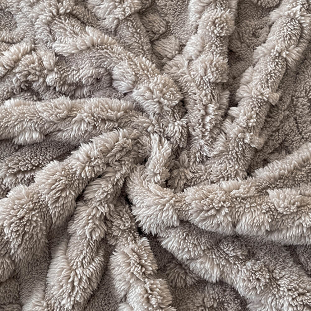 Housse de matelas en velours de lait chaud gaufré de style baroque - Image 4