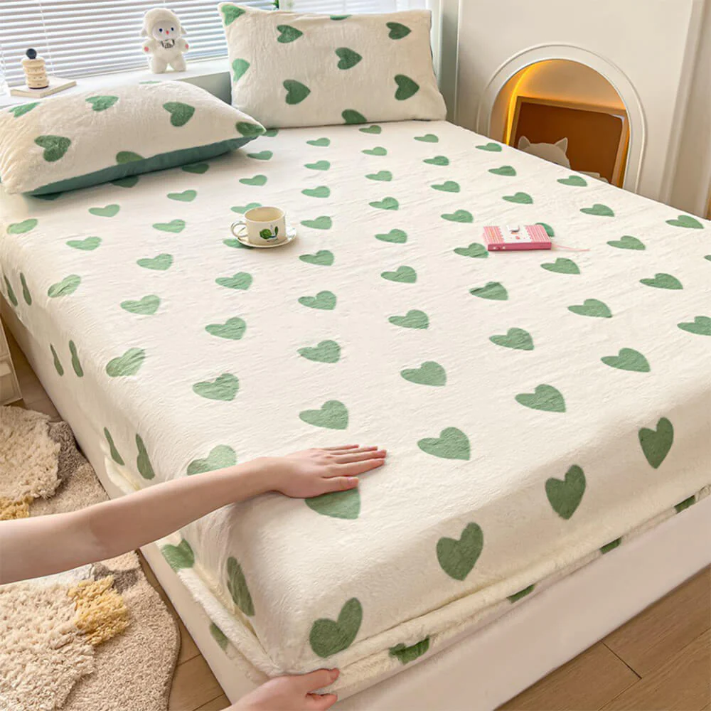 Housse de Matelas Extensible Anti-Statique Crème - Image 12