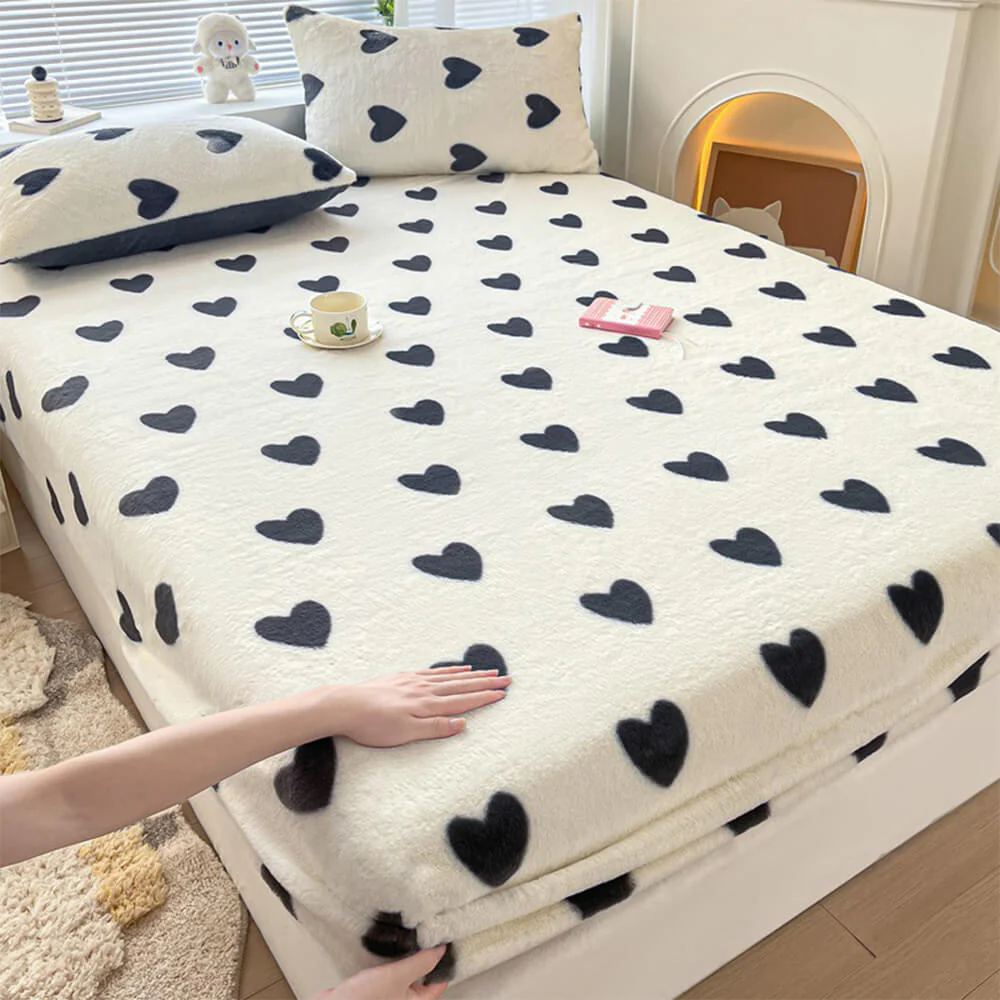 Housse de Matelas Extensible Anti-Statique Crème - Image 9