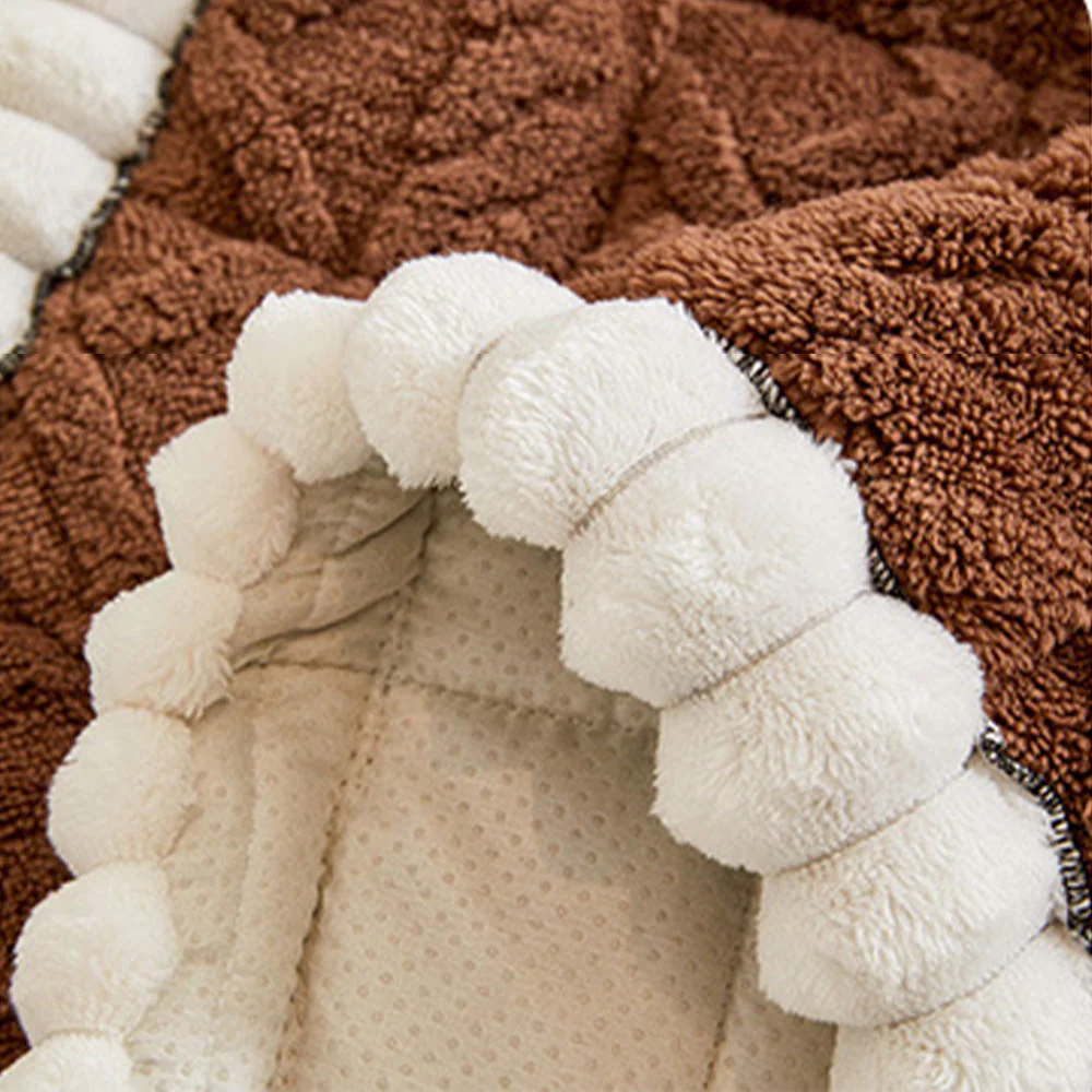Housse de protection pour canapé carrée en peluche douce antidérapante - Image 4