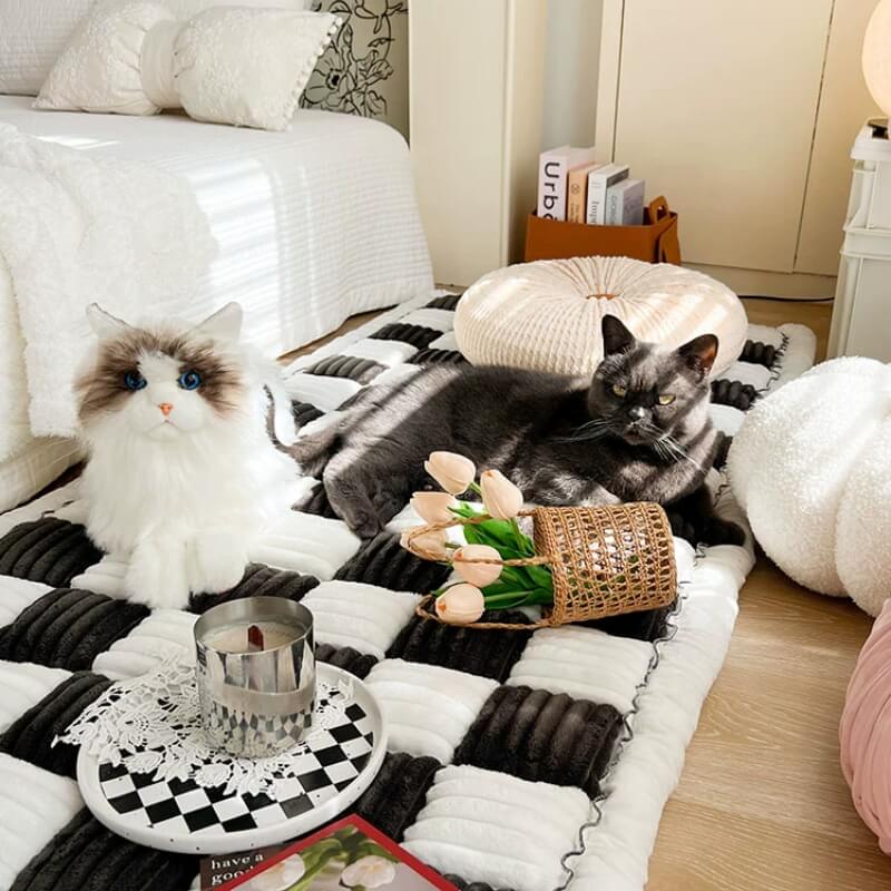 Housse de protection pour canapé en coton patchwork - Image 5