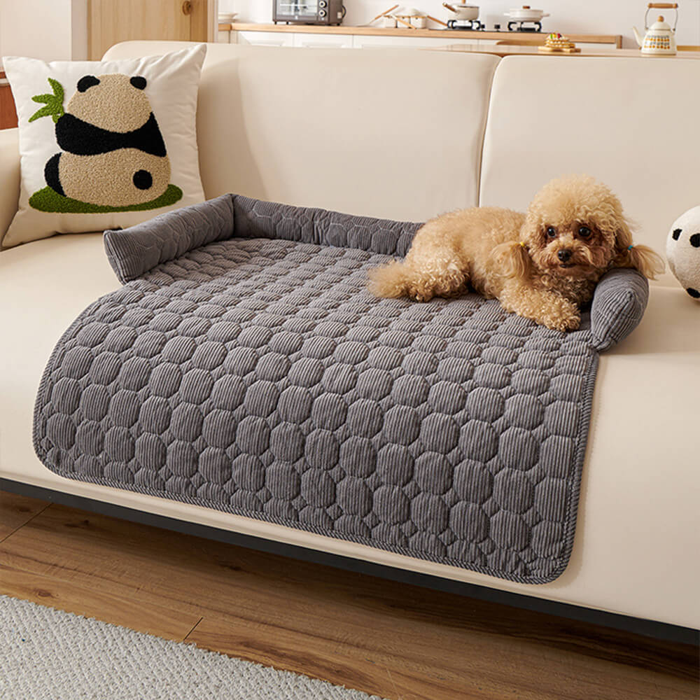 Housse de protection pour meuble matelassée en Pearl Fleece ultra douce pour chien - Image 3