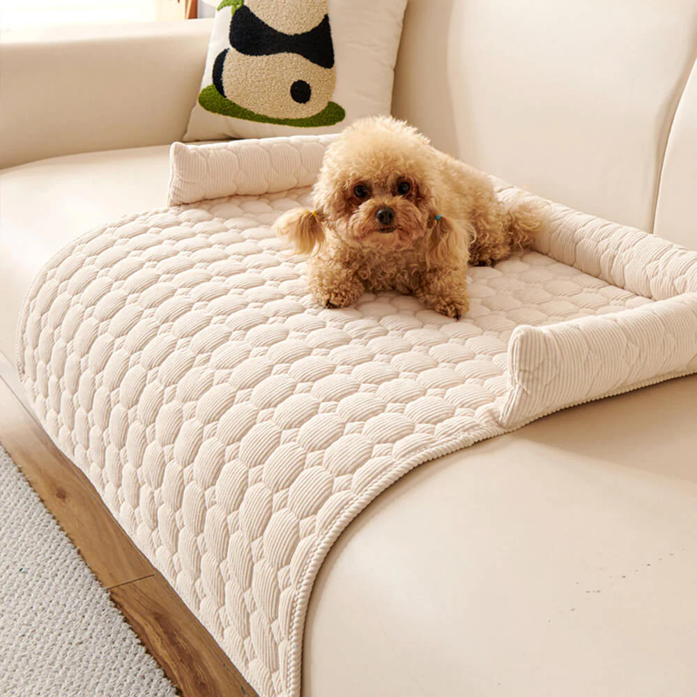 Housse de protection pour meuble matelassée en Pearl Fleece ultra douce pour chien - Image 4