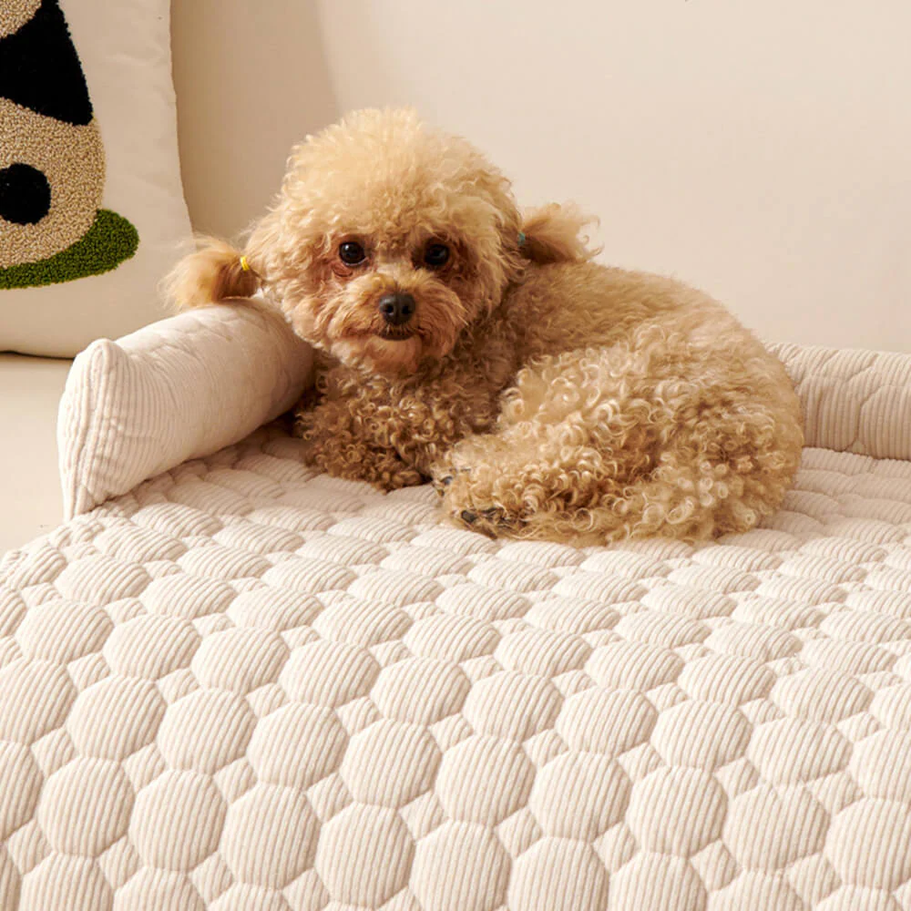 Housse de protection pour meuble matelassée en Pearl Fleece ultra douce pour chien - Image 7