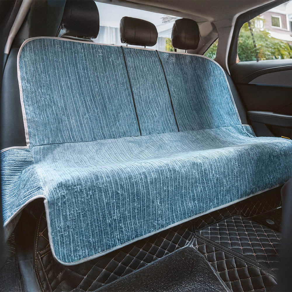 Housse de protection siège auto pour animaux chenille rayée imperméable - Road Safer - Image 11