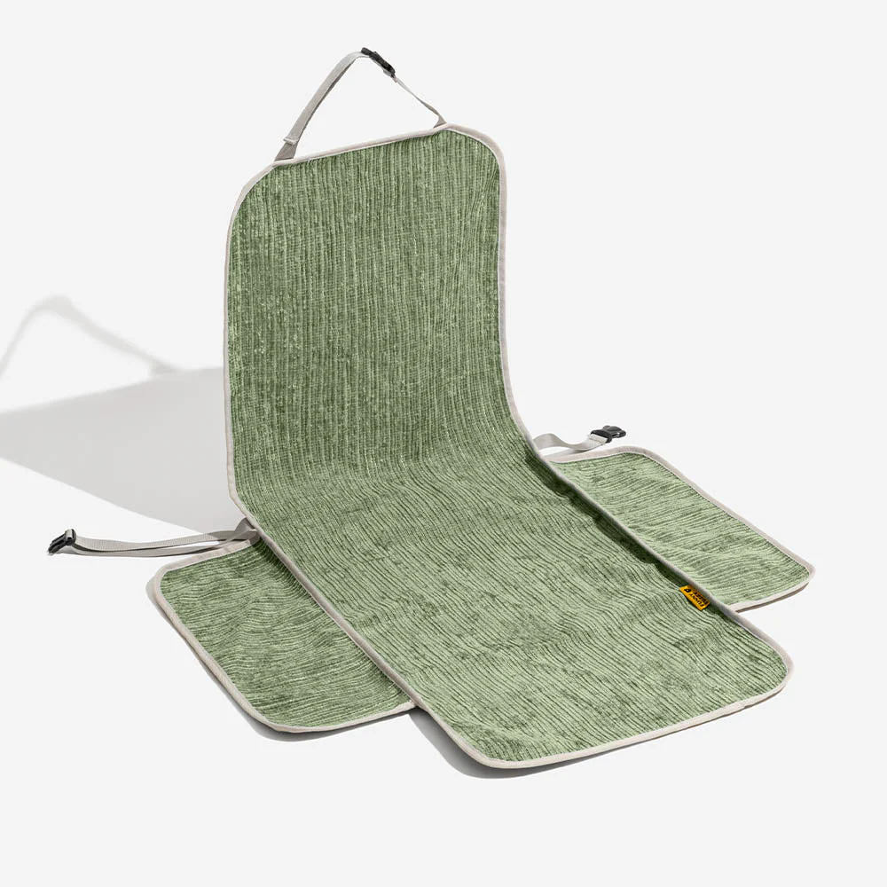 Housse de protection siège auto pour animaux chenille rayée imperméable - Road Safer - Image 12