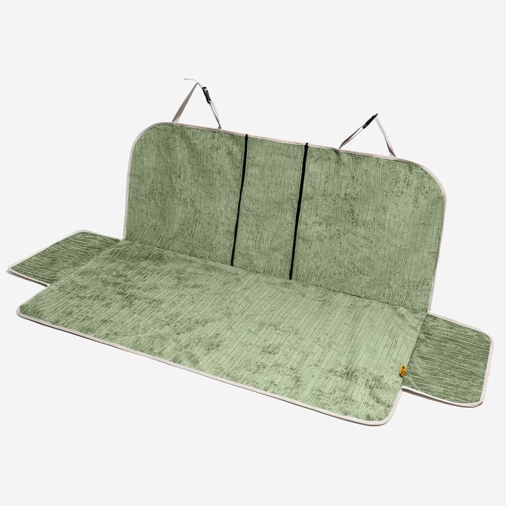 Housse de protection siège auto pour animaux chenille rayée imperméable - Road Safer - Image 15