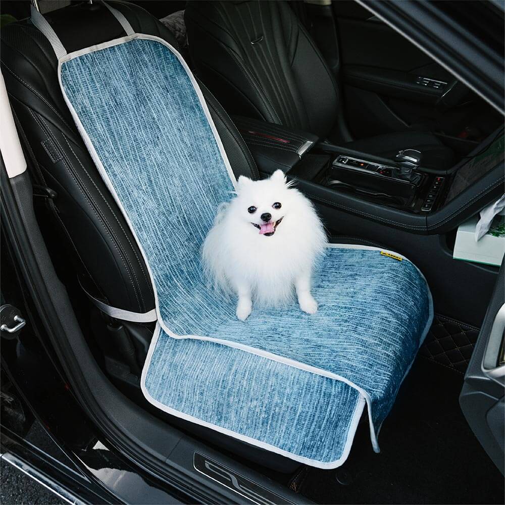 Housse de protection siège auto pour animaux chenille rayée imperméable - Road Safer - Image 4