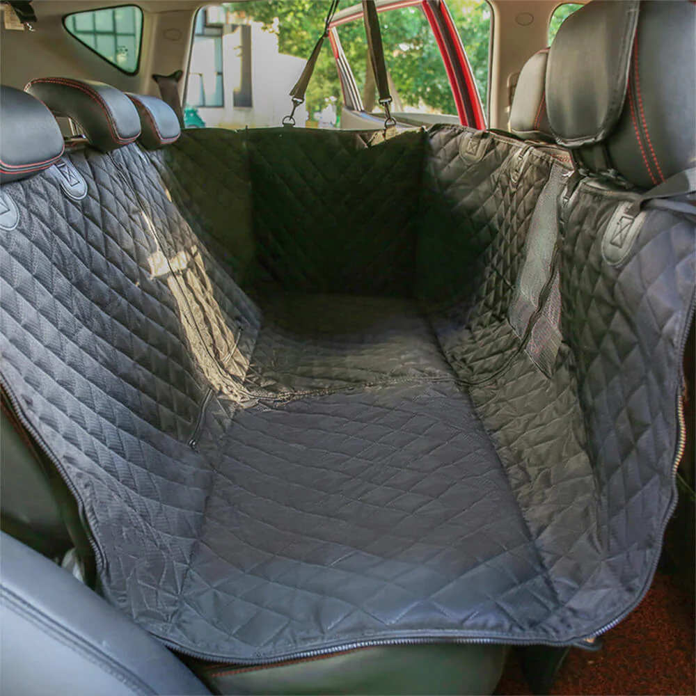 Housse de siège arrière imperméable et multifonction pour chien convertible pour voiture - Image 16