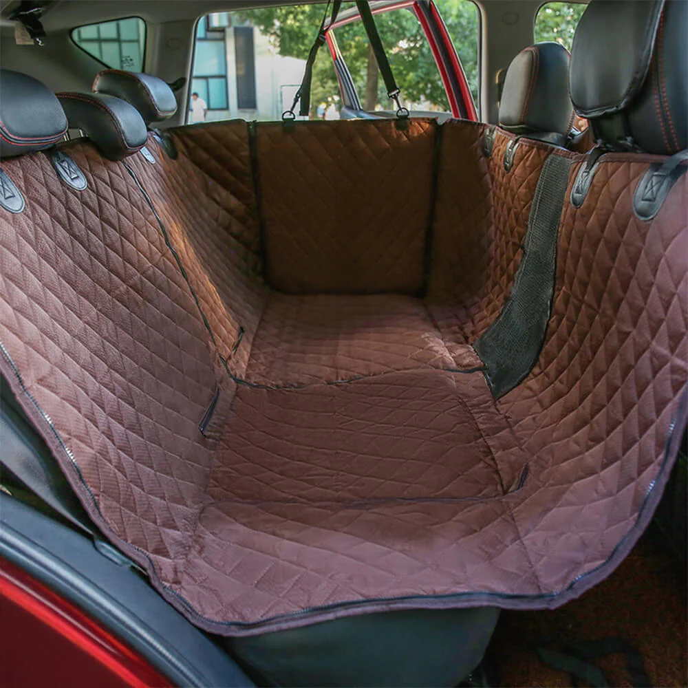 Housse de siège arrière imperméable et multifonction pour chien convertible pour voiture - Image 18
