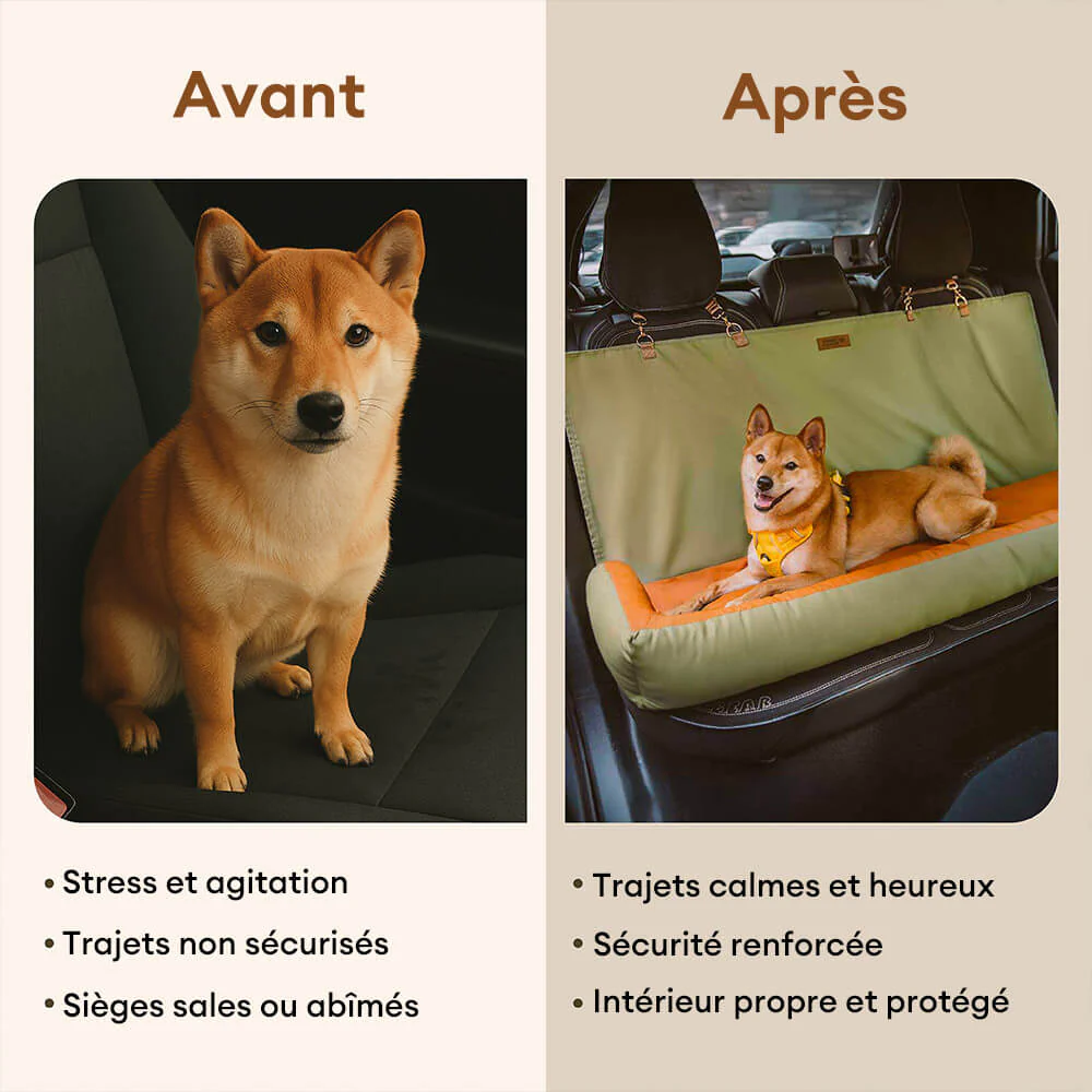 Housse de siège de voiture imperméable et antidérapante pour grands chiens - Urban Voyager - Image 7