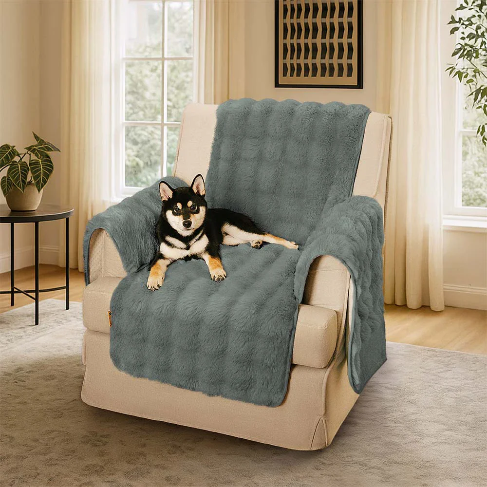 Housses de fauteuils de canapé inclinables imperméables et douces, protecteurs de meubles en peluche pour canapés