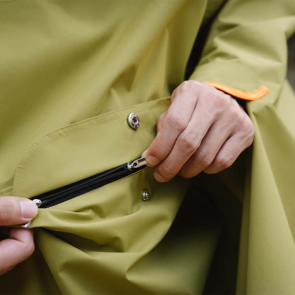 Imperméable réfléchissant réglable avec poche pour chien et maître - Restez au sec - Image 6