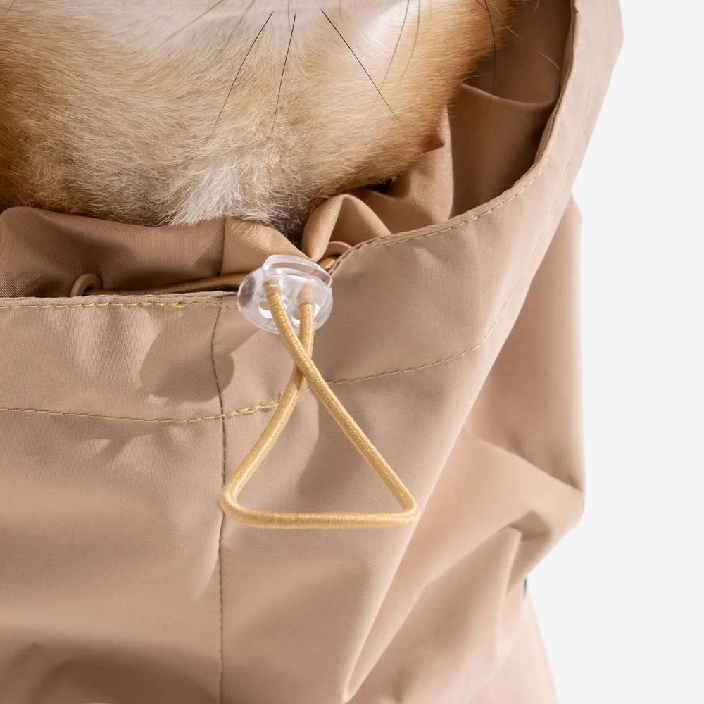 Imperméable réfléchissant réglable avec poche pour chien et maître - Restez au sec - Image 9
