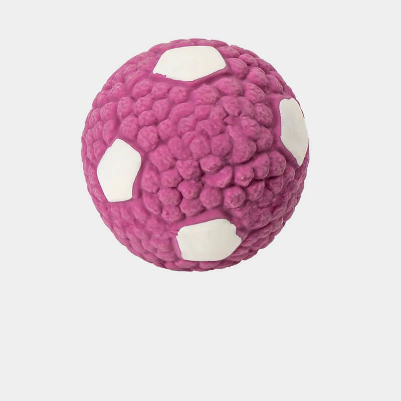 Jouet à balle en latex pour chien avec bruitant durable et interactif - Image 2