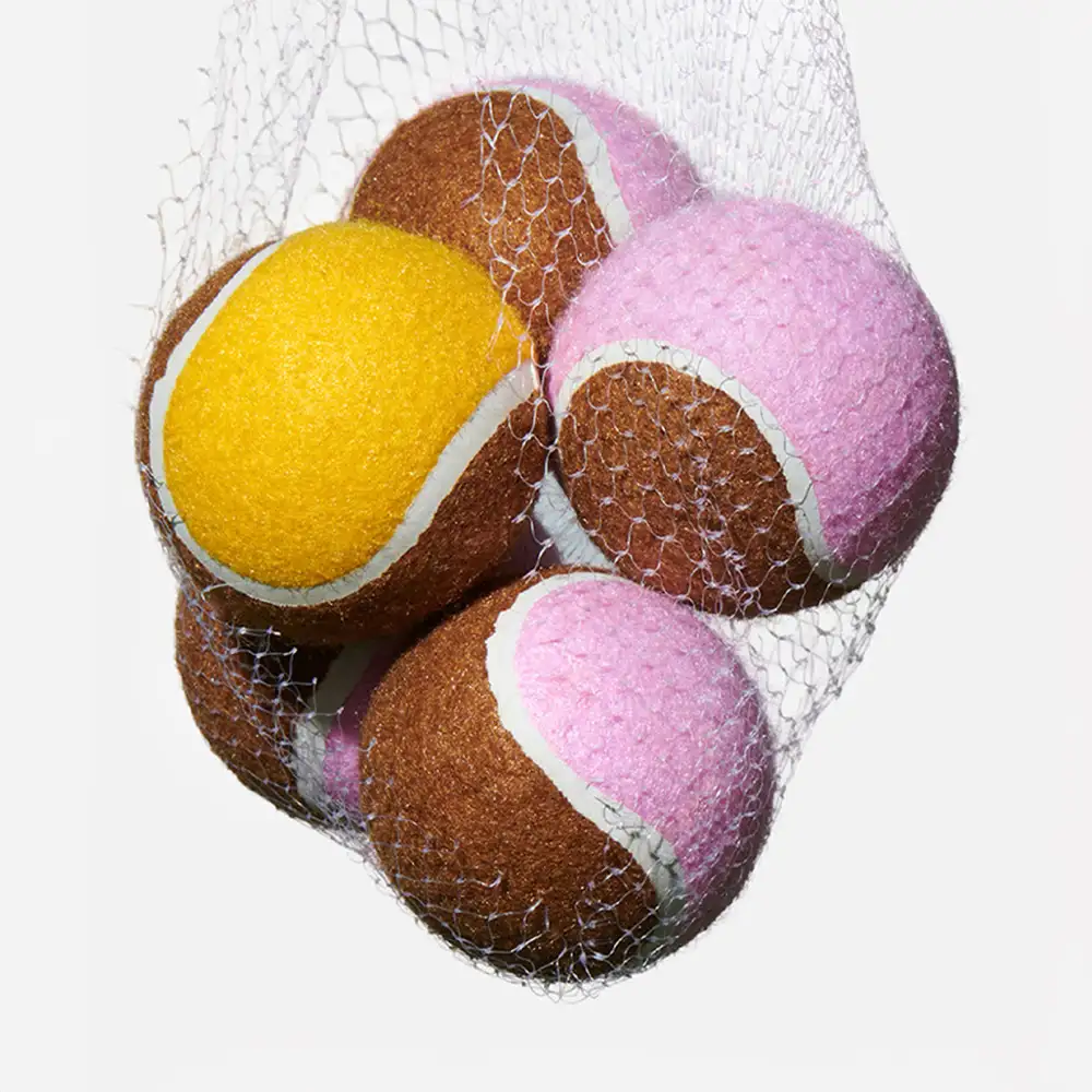 Jouet interactif en forme de balle de tennis pour chien - Image 7