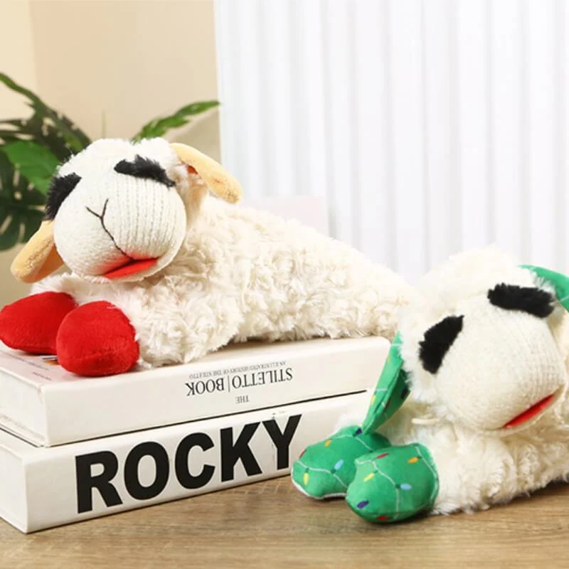 Jouet interactif pour chien agneau en peluche avec sifflet-Exclusif app - Image 4