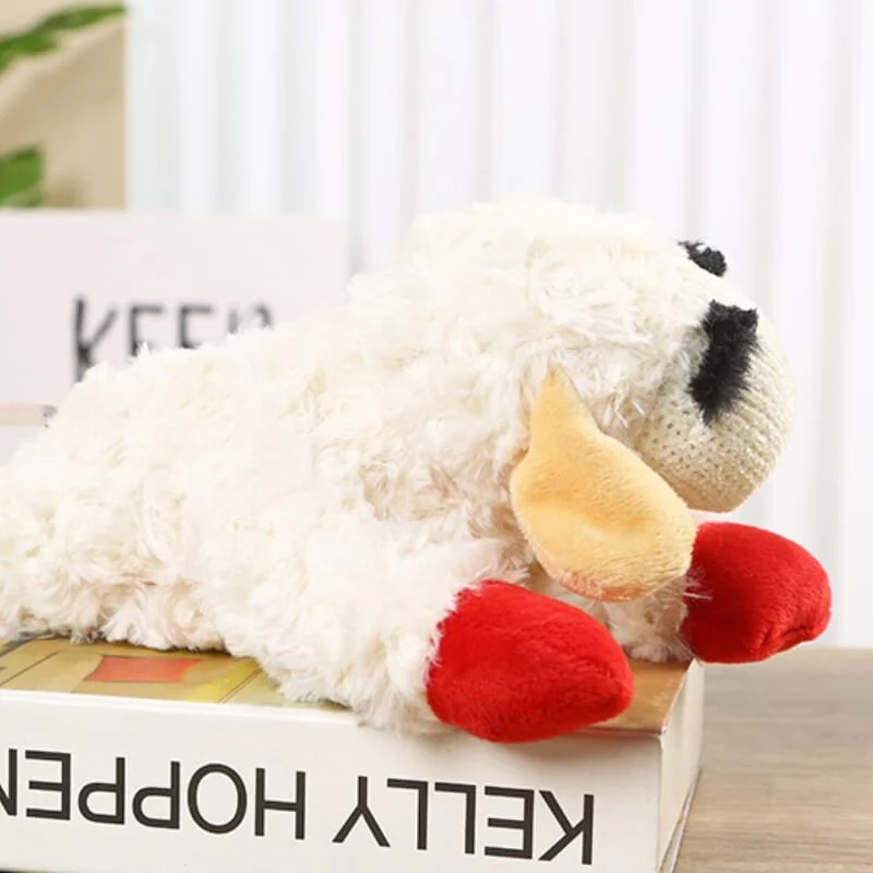 Jouet interactif pour chien agneau en peluche avec sifflet-Exclusif app - Image 5