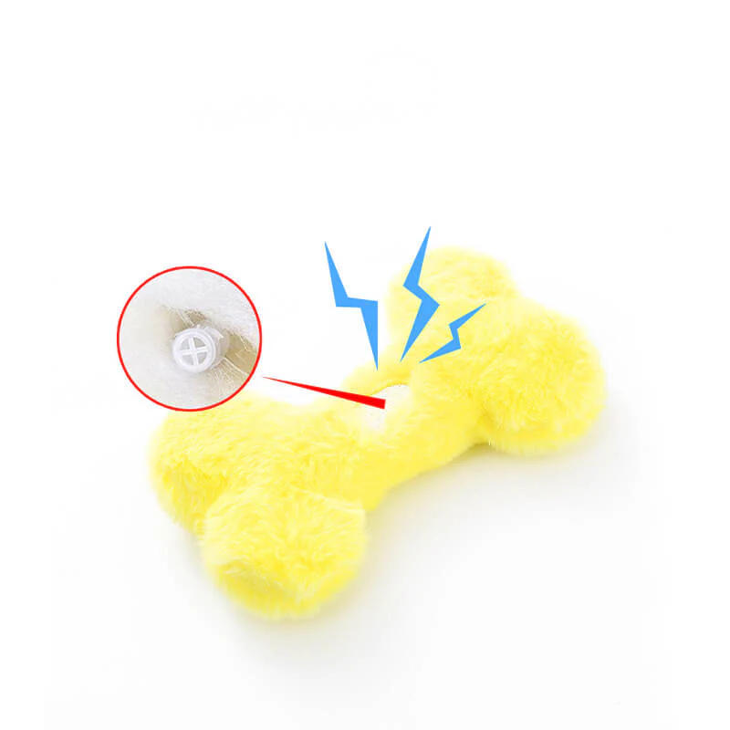 Jouet Squeaky en Peluche pour Chien Funny Bone - Image 4