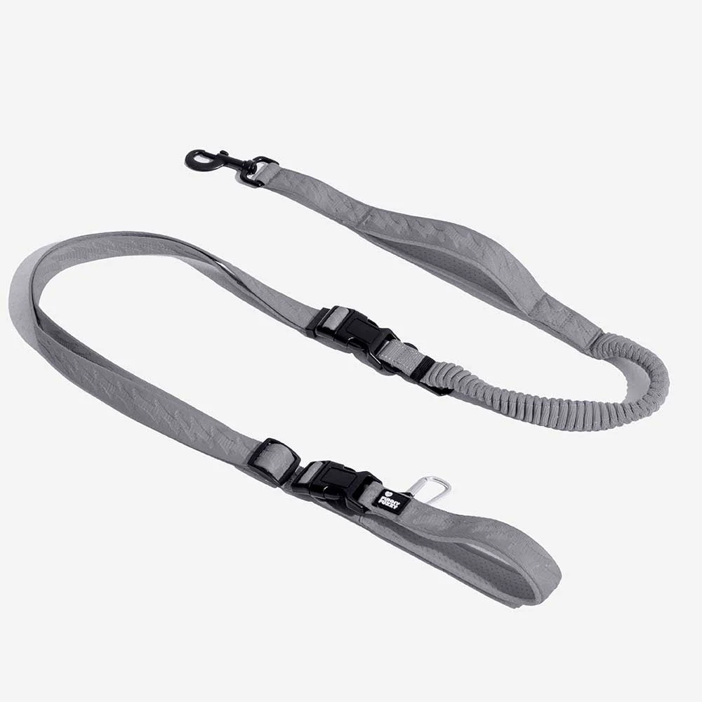 Laisse pour chien grande taille nylon réfléchissante réglable polyvalente avec poignée souple - Flexi Walker - Image 20