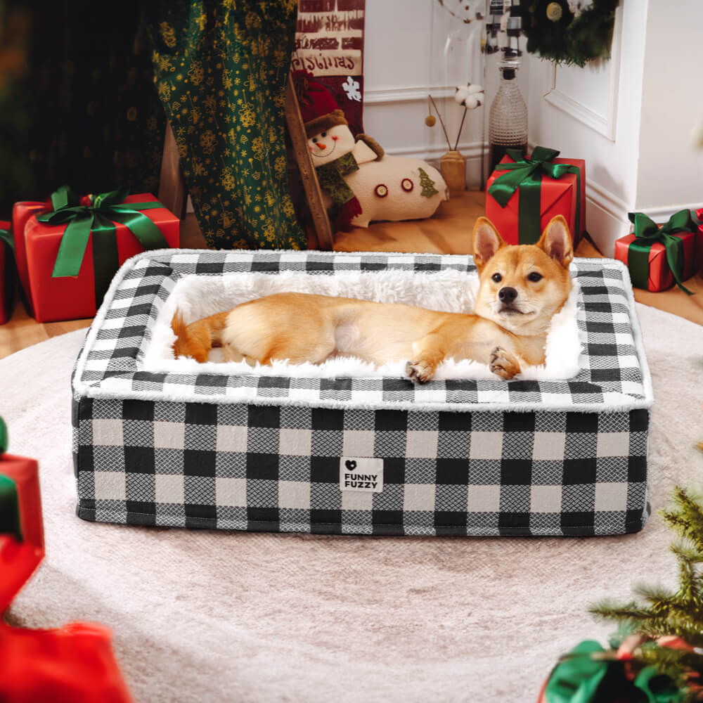 Lit agréable pour chien classique pour fêtes - Image 9
