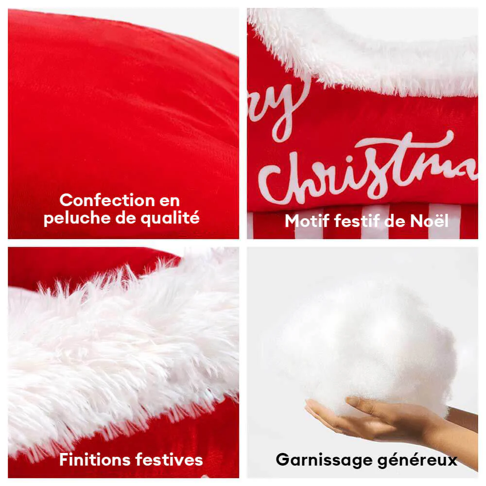 Lit douillet festif pour chien - Traîneau de Noël - Image 8