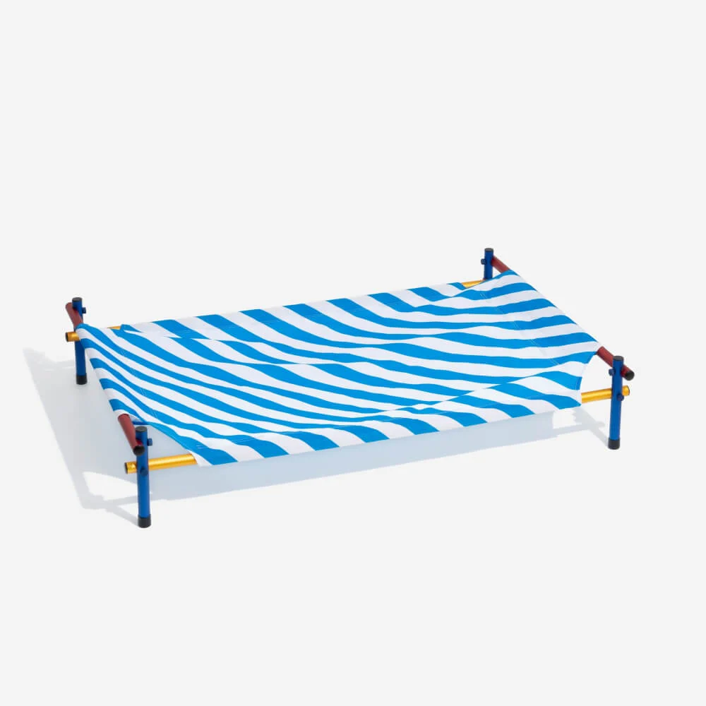 Lit élevé en aluminium avec imprimé estival - Paradis d'été - Image 4